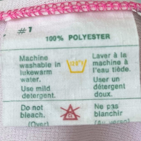 Vintage 70s 80s TanJay Pink Mid-length Above Knee A-line Skirt XS - Picture 9 of 11